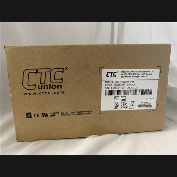 NIB CTC Union igs-1608sm-8ph - Picture 3 of 8